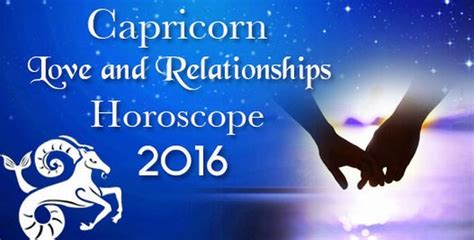 Capricorn Love And Relationships Horoscope 2016 Ask My Oracle
