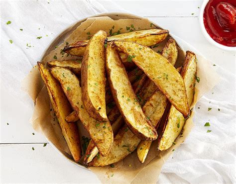 Preheat oven to 425 degrees. Roasted Potato Wedges are an amazing side dish to ...