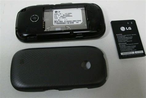 Lg Cosmos 2 Vn251 Black Verizon Cdma Qwerty Slider Cellular Phone
