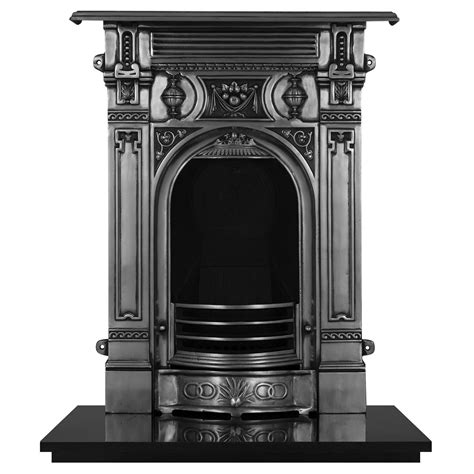 The Victorian Small Combination Fireplace Cast Iron Fireplace