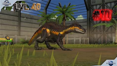 Jurassic World The Game Indoraptor Level 40