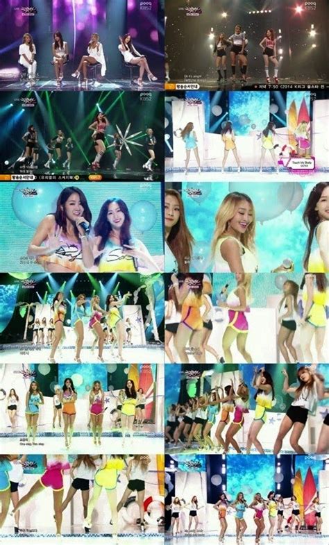 SISTAR Makes Touch My Body Comeback On Music Bank