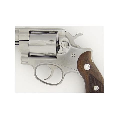 Ruger Speed Six 38 Special Caliber Revolver Stainless Snub Nose In