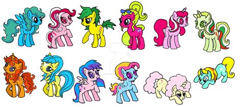 My Little Pony Redesigns 3 By Kaoshoneybun On Deviantart