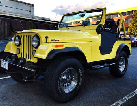 Beautiful Yellow Cj Jeep In West Hartford Ct Vintage Jeep Yellow