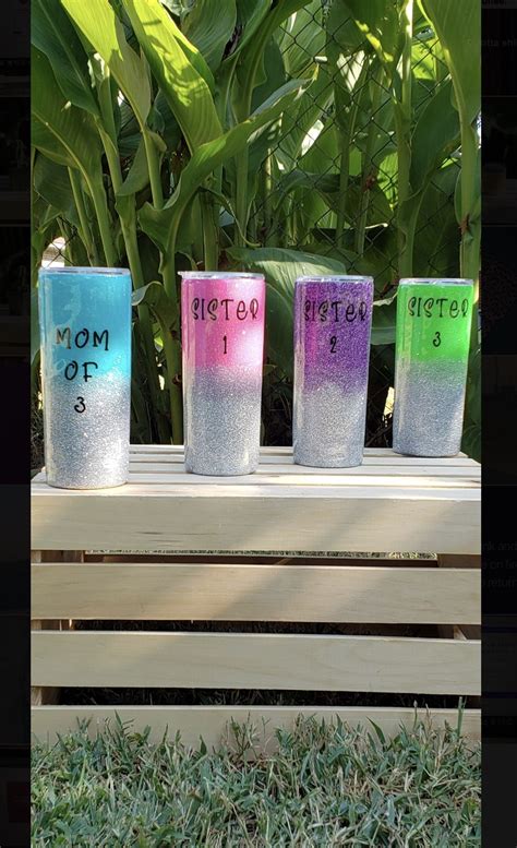 Mother And Daughters Custom Tumblers Customtumbler Mom Sister Daughter Custom Tumblers