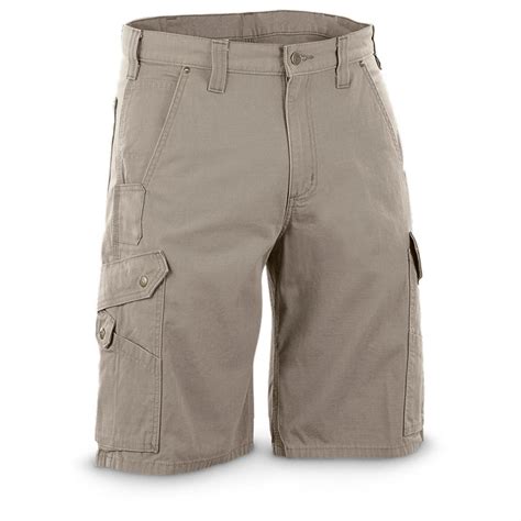 carhartt men s ripstop cargo shorts 623533 shorts at sportsman s guide