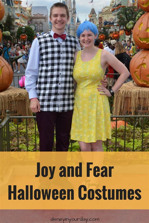 Joy And Fear Inside Out Halloween Costumes Inside Out Halloween