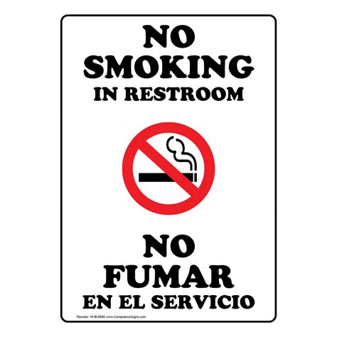 No Smoking Sign In Spanish