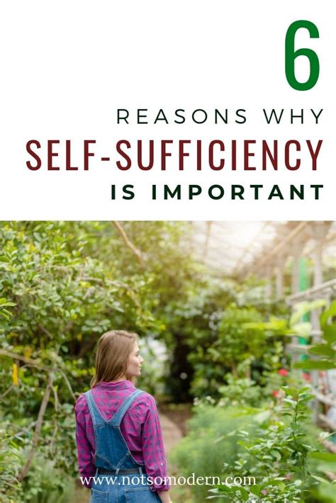 6 Critical Benefits Of Self Sufficiency For Your Life