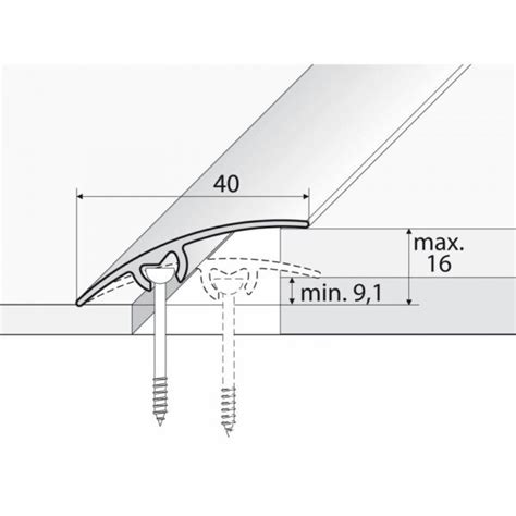 Listwa Dylatacyjna Z Uszczelk Okleinowana Effector A Cm Mm