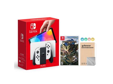 2021 New Nintendo Switch Oled Model White Joy Con 64gb Console Improved