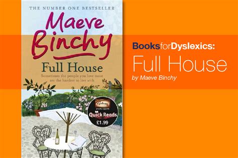 Books For Dyslexics Full House By Maeve Binchy The Codpast