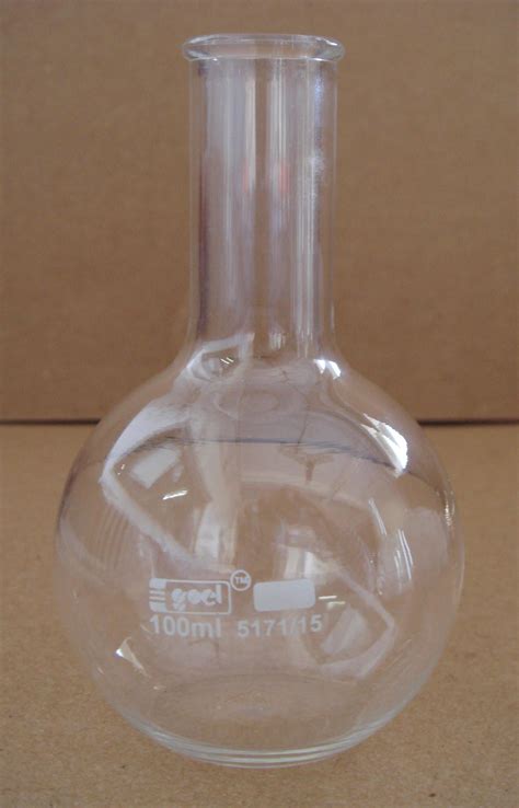 Borosilicate Glass Flasks Boiling Florence Flat Bottom Goel Scientific Glass Works Ltd