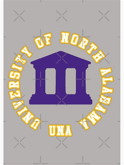 University Of North Alabama Logo Poster For Sale By Theartexplorer