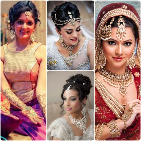 Indian Wedding Hairstyles For Brides 2017 2018 Stylo Planet