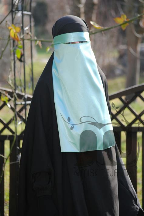 Islamische Kleidung Und Rainbow Qurane Aus Dem Orient Ninja Niqab Hellblau Niqab Hellblau