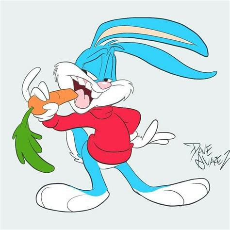 Buster Bunny Tiny Toon Adventures Gibis Antigos Desen