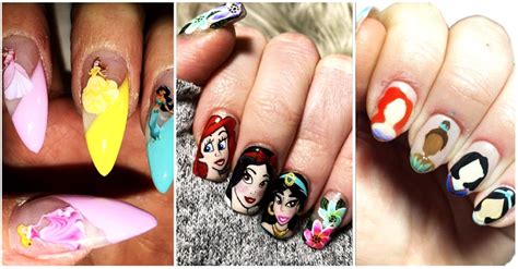 Updated 30 Awesome Disney Princess Nail Designs