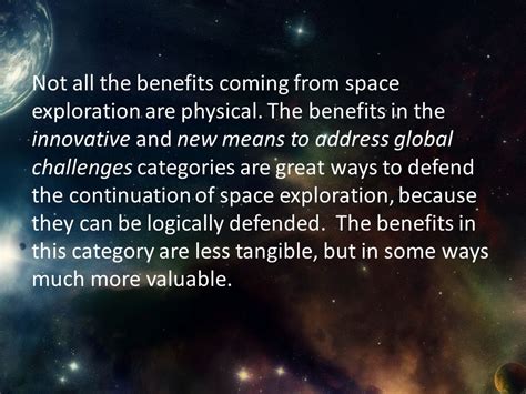 Ifl Science Of Space Exploration Benefits