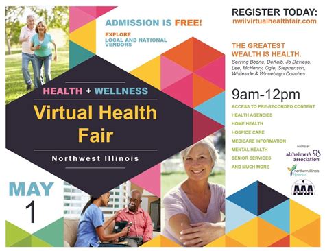 May 1 Northwest Illinois Virtual Health Fair Register Today For May
