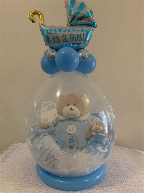 Newborn Baby Boy T Balloon Bubble Moo Balloons