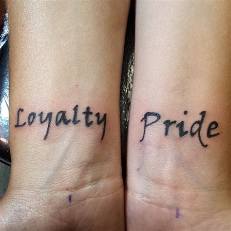 55 Best Loyalty Tattoo Designs And Meanings Courage And Honor 2019