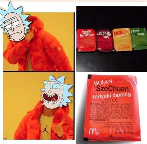 Rick And Morty Sparks Mcdonalds Szechuan Sauce Frenzy