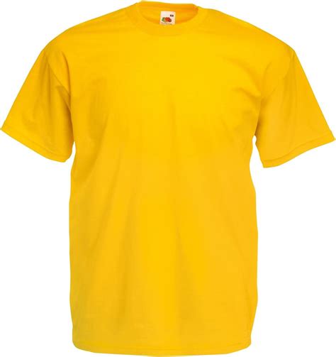 Plain Sunflower Yellow T Shirt Blank Tee Small Uk Clothing