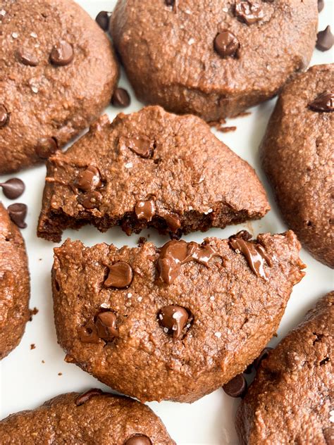 Healthy Double Chocolate Chip Cookies Wellness By Kay