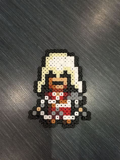Ezio Auditore Assassin Creed Perler Bead Bit Hama Diy Pixel Art