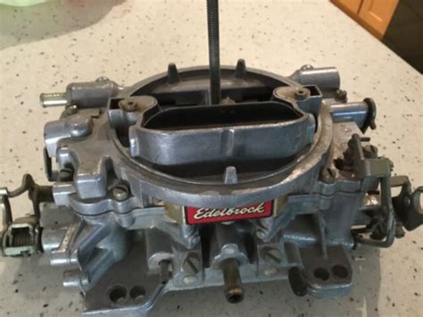 Edelbrock Weber 4 Barrel Bbl Carburetor 8867 As Is For Sale Online Ebay