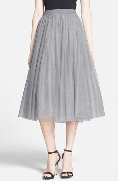 Bailey 44 Shadow Waltz Skirt Grey Tulle Skirt Skirts Wedding Skirt