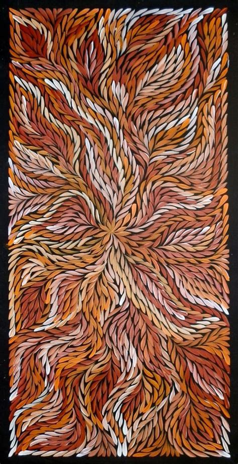 Rosemary Petyarre Authentic Aboriginal Art Incl Coa And Photos