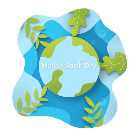 Earth Day Illustration With Tree Leaves And Environment Concept Vector