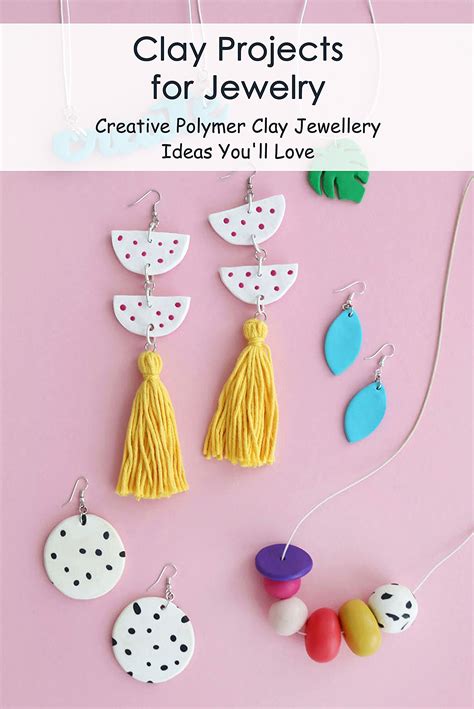 Clay Projects For Jewelry Creative Polymer Clay Jewellery Ideas Youll