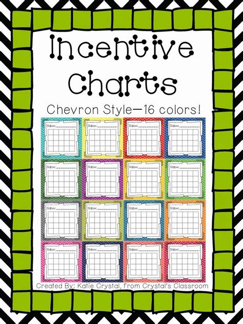 Crystals Classroom Incentive Charts Incentive Chart Classroom