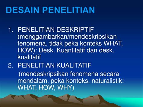 Posted by wahyu nur hidayat, m.pd on 09.39. PPT - JENIS PENELITIAN METODE PENELITIAN PowerPoint ...