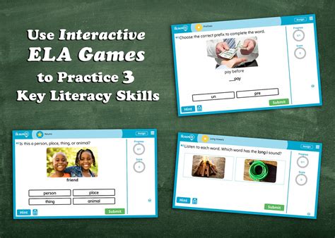 3 Core Literacy Skills To Master With Digital Ela Games