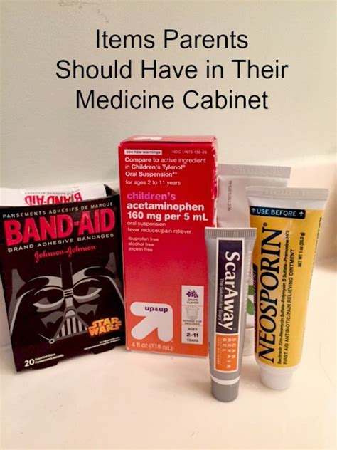 And if your medicine cabinet is like mine, it's also. 5 things parents should keep in their medicine cabinet