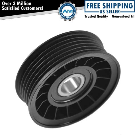 Serpentine Belt Idler Pulley Grooved For Chevy Equinox Impala Monte
