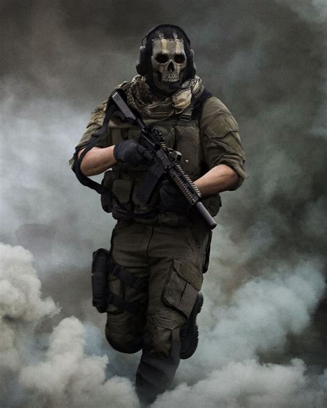 Military Gear Military Weapons Call Of Duty Warfare Ghost Soldiers