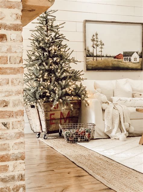 Farmhouse Christmas Tree Decorating With Balsam Hill — Whitetail Farmhouse