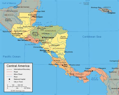 Mexico And Latin America Map United States Map