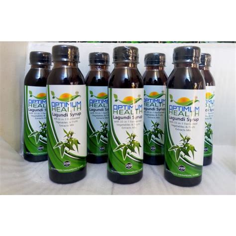 Optimumhealth Lagundi Syrup W 33 In 1 Vegetables And Fruits Extract