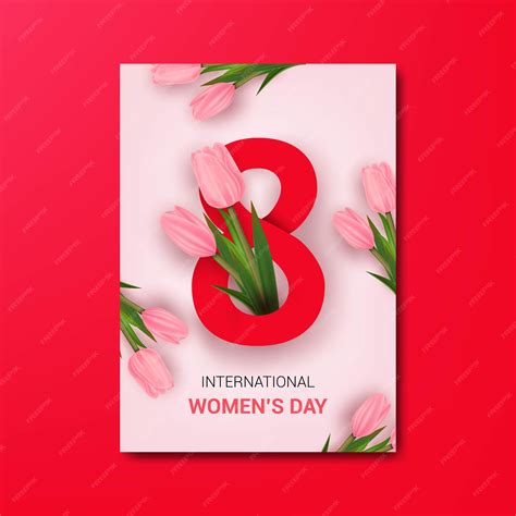 premium vector international women s day poster