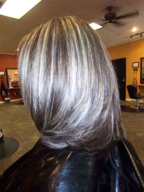 This tutorial is a partial weave or partial highlights i do all by myself to keep my hair looking fresh and makes it so i only have to go to the salon about once or twice a year for my full head of highlights! The Best Gray Hair Ideas In 2019 45 | Gray hair highlights, Blending gray hair, Transition to ...