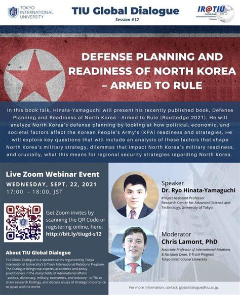 Global Dialogue 12 Defense Planning And Readiness Of North Korea