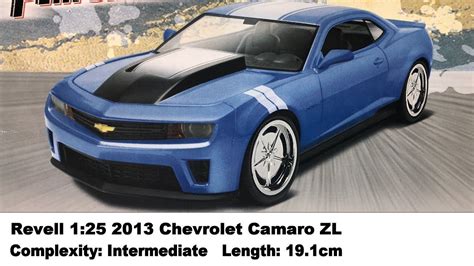 Revell 125 2013 Chevrolet Camaro Zl1 Kit Review Youtube