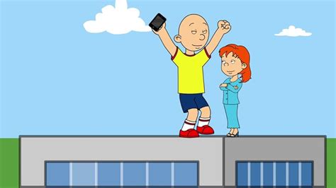 Funny Goanimate Videos Caillou And Rosie Fall Off A Building Killed Grounded Tv Episode 2020
